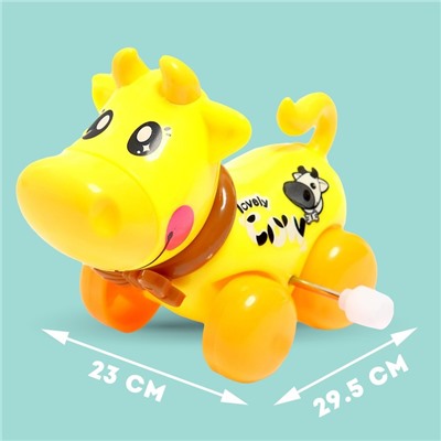 Игрушка заводная «Коровка», цвета МИКС
