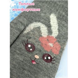 Варежки теплые для девочек Арт 2023/4 модель 9