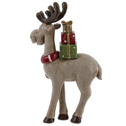 Фигурка декоративная "Олень", L9,5 W3,5 H16 см, 2в.