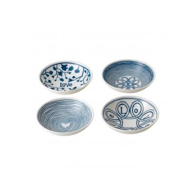 Салатник Акцент 14см  ED Любовь, набор 4штот Royal Doulton. Купить салатники и миски в Москве