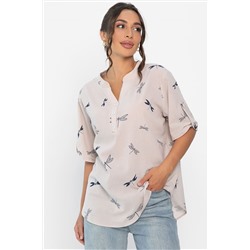Блуза Флоретта (бежевая) Б13974-20М