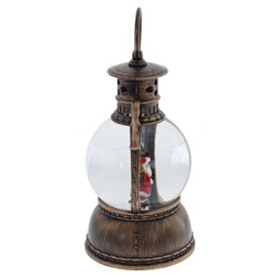 GAEM Изделие декоративное "Фонарь" (подсвет, муз, вьюга, 3хААА н/п +USB), D 10 см, L11 W11 H24 см
