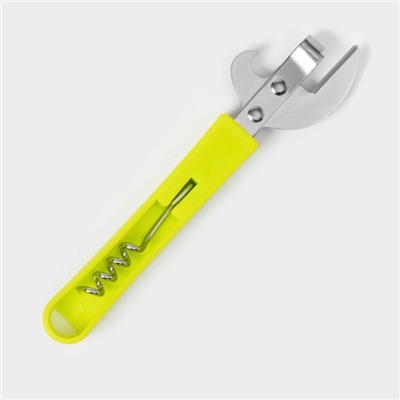 Открывашка-штопор Доляна «Польза», 14.5 см, МИКС