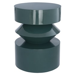 Столик кофейный Ingvild, Ø35,5 см, темно-бирюзовый