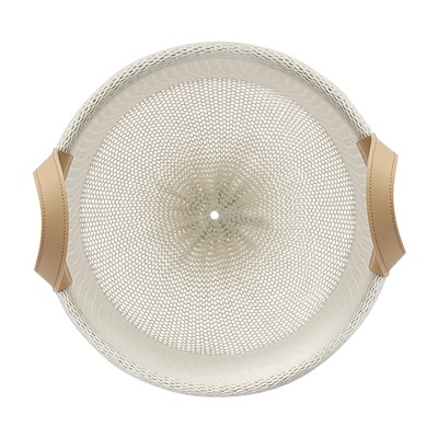 Корзина для хранения Sustainable collection, Ø32х28 см, молочная