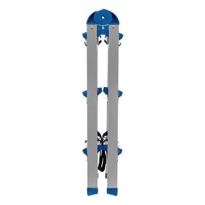 Стремянка двухсторонняя 3 ступени, сталь профиль, стальные ступени, Сибртех