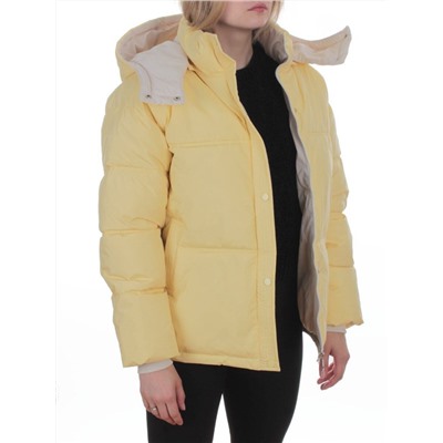 S24-292 YELLOW Куртка зимняя женская (150 гр. холлофайбер)