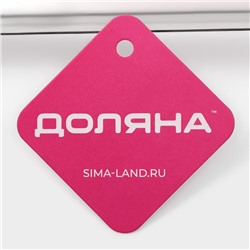 Половник Доляна Everyday, 250 мл, 44×10.5 см, нержавеющая сталь, серебристый
