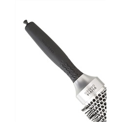 Olivia Garden Термобрашинг для укладки волос / Essential Blowout Classic Nylon Bristles Silver, 45 мм, серебристо-черный
