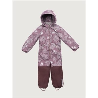 Комбинезон утеплённый для девочки NIKASTYLE 8м1825 Какао шоколад