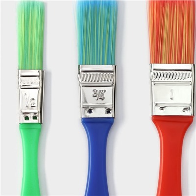 Набор кондитерских кисточек Доляна «Радуга», 3 шт.