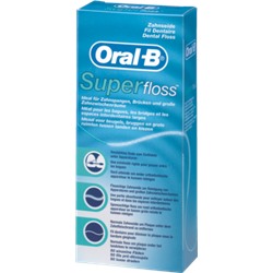 Oral-B Zahnseide Super Floss Нить для зубов Super Floss, 50 шт