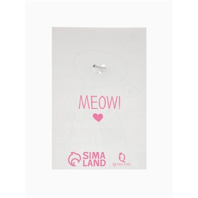 Брошь «Кошка», МИКС