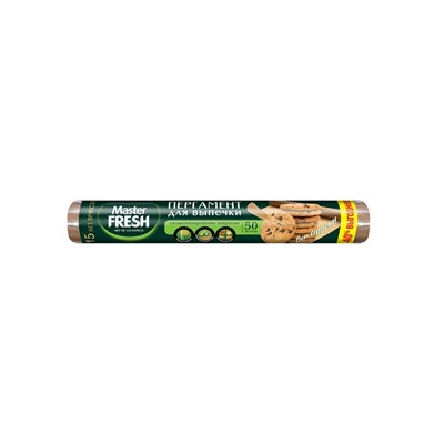 Master FRESH Пергамент для выпечки 38см*50м силиконизированный