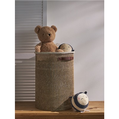 Корзина для хранения Sustainable collection, Ø37х52 см, бежевая