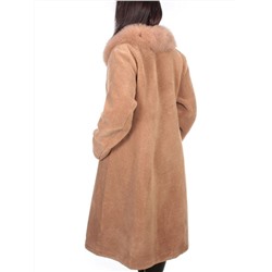37235 BROWN Шуба женская искусственная Yi Ge