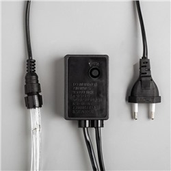 Световой шнур Luazon Lighting 10 мм, IP65, 20 м, 24 LED/м, 220 В, 8 режимов, свечение красное