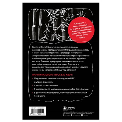 Ольга Валентионок. Китайский язык. Базовый курс. Разговорная практика, основы фонетики, иероглифики и грамматики