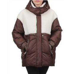 350-X47 BROWN Куртка зимняя женская (200 гр. холлофайбер)