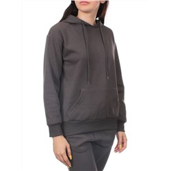 H108 DK. GRAY Костюм спортивный женский (хлопок 90%, полиэстер 10%)