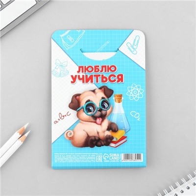 Подарочный набор, блокнот А6, 32 л, наклейки и магнитные закладки 2 шт. «Выпускник»