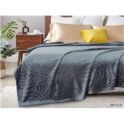 Плед велсофт Аура графит Текс-Дизайн