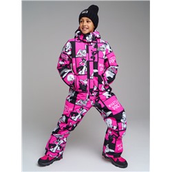 Комбинезон зимний для девочки