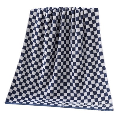 Bath towel, soft gauze chess, increased thickness, with your logo imprint, Birthday gift