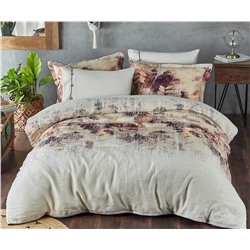 2 сп. Евро Комплект Постельного Белья Cotton Saten Demre XL - EcoCotton