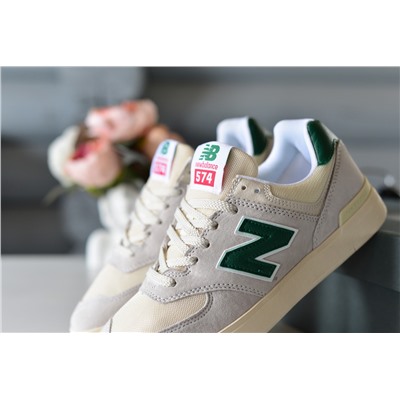 Премиальные New Balance 574 из натуральной замши