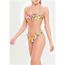 Smudge Print Bikini Bottoms