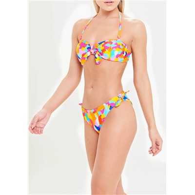 Smudge Print Bikini Bottoms
