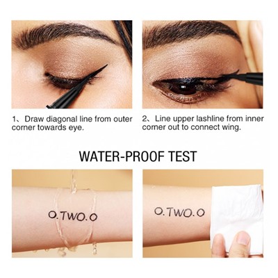 Подводка O.TWO.O Gold Embroidery Eyeliner 2 ml