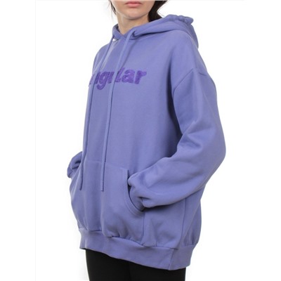 2622 VIOLET Толстовка женская (85% хлопок, 10% полиэстер, 5% спандекс)