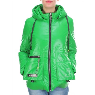 8266 GREEN Куртка демисезонная женская BAOFANI (100 гр. синтепон)