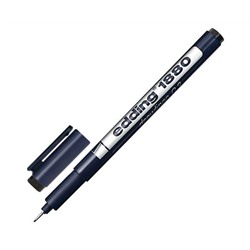 Ручка капиллярная EDDING DRAWLINER 1880, толщина письма 0,3 мм, водная основа, черная, E-1880-0.3/1