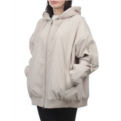 H24-283 LT. BEIGE Куртка демисезонная женская (100 гр. синтепон)