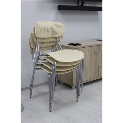 Стул SHT-S85М
                        желтый / белый / хром лак