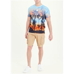Florida Palm Print T-Shirt