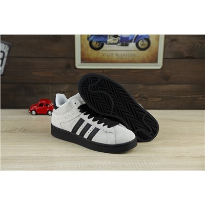 Зимние Adidas Campus из натуральной замши