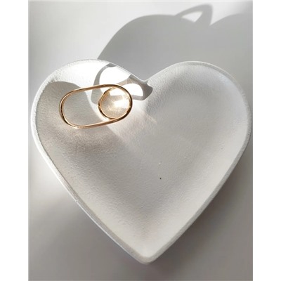 Стильное кольцо на два пальца