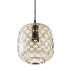 Светильник подвесной Mystic Aura, Ø20 см, коричневый