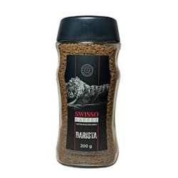 Кофе SWISSO BARISTA растворимый 200гр ст/б