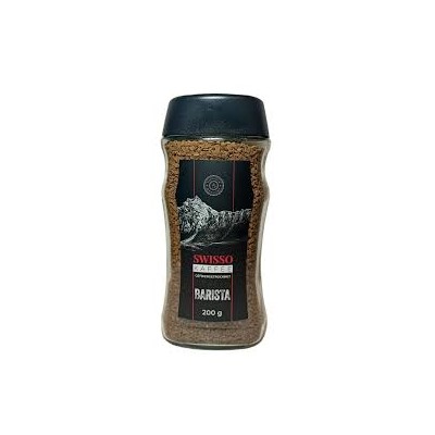 Кофе SWISSO BARISTA растворимый 200гр ст/б