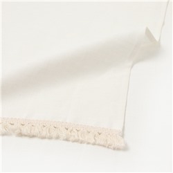 Дорожка на стол Этель Linen style, 40×146 см, 100% лён, белая
