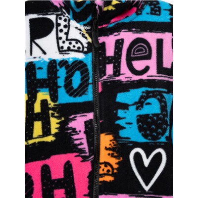 Комбинезон флисовый для девочки