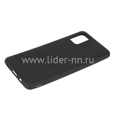 Задняя панель для Samsung Galaxy  M31S Силикон матовый (черная)