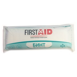 Бинт медицинский FirstAid марлевый нестерильный 7 х 14 см