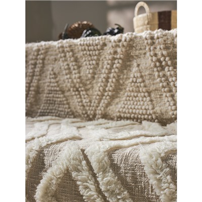 Ковер из шерсти и переработанного хлопка Shillong из коллекции Ethnic