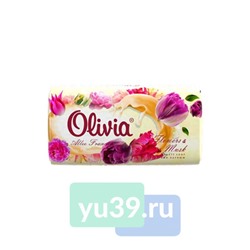 Мыло туалетное твердое  Olivia Allee Francais Мальва 90гр